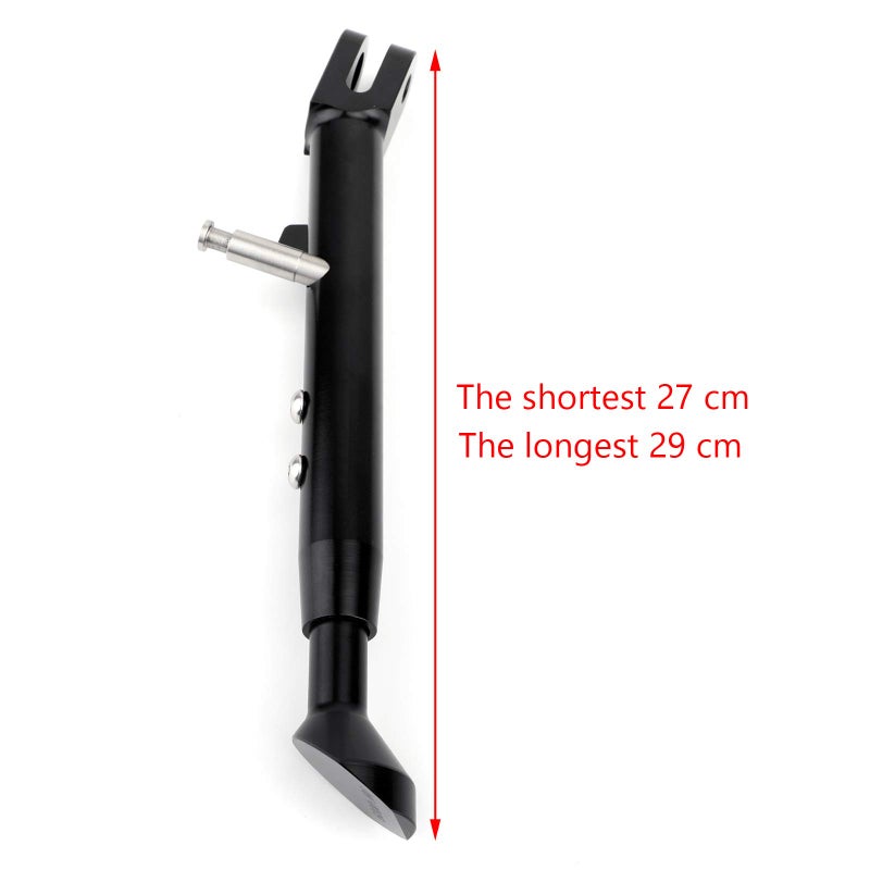 Bruce & Shark Adjustable CNC Aluminum Kickstand for Suzuki GSXR600 2001-2010, for Suzuki GSXR750 2000-2010, for Suzuki GSXR1000 2001-2006 Black - Image 3
